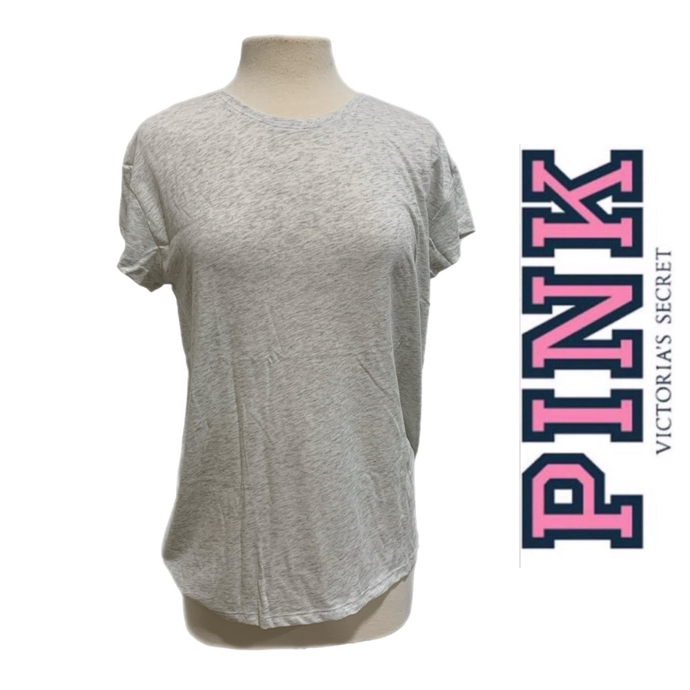 Victoria Sport - Light Gray T-Shirt with Scoop‎ Back - 6017